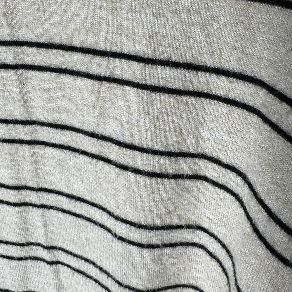 First Love Oversized Sweater Balloon Sleeve Curved Hem Cozy Slouchy Small - Picture 8 of 9